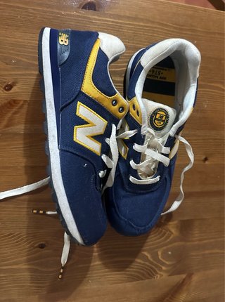 New Balance 574 Azul/Amarillo Talla 38