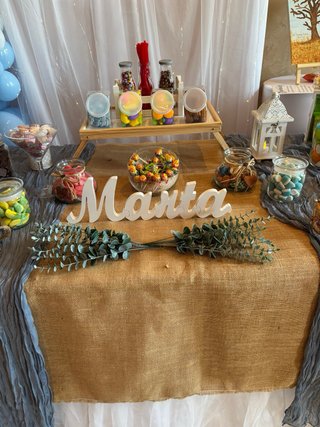 Decoración mesas eventos personalizadas