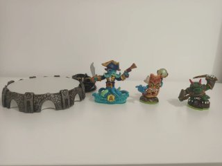 Portal Poder Skylanders + 3 Figuras