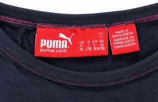 Camiseta Puma Manga Larga XL Azul Marino