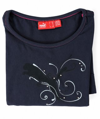 Camiseta Puma Manga Larga XL Azul Marino