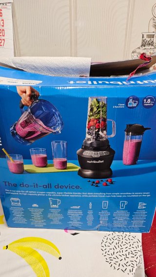 Batidora NutriBullet Blender Combo 1200W NUEVA