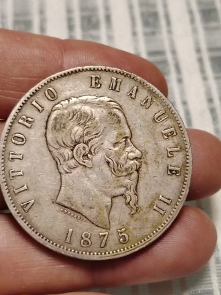Lotto 3 Monete 5 Lire Regno d'Italia