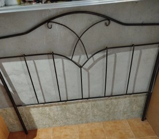 Cabecero forja 1.50 seminuevo