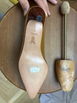 Tacones Yanko Marrón Estilo Mocasín