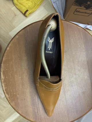 Tacones Yanko Marrón Estilo Mocasín