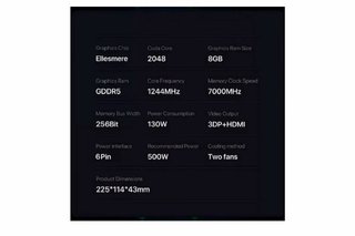 Tarjeta Gráfica RX 580 8GB Nodelink Gaming