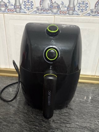 Cecotec Freidora de Aire Negra