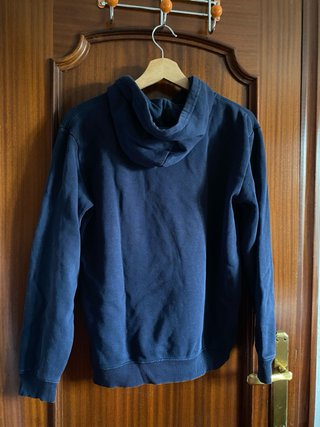 Sudadera Quiksilver Azul Marino con Gorro