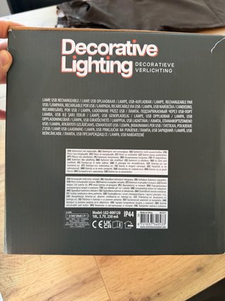 Lampada decorativa 10 LED