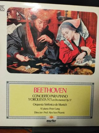 Lote 2 Vinilos Beethoven: Conciertos Piano y Violí
