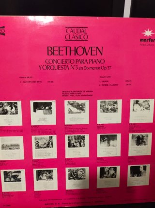 Lote 2 Vinilos Beethoven: Conciertos Piano y Violí