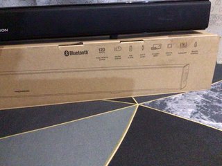 Barra de Sonido Thomson Negra