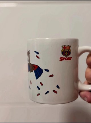 Tazas y Bowl FC Barcelona - Diseño Miró