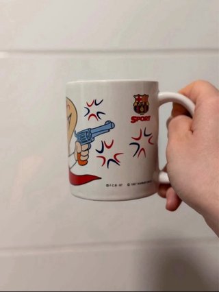 Tazas y Bowl FC Barcelona - Diseño Miró