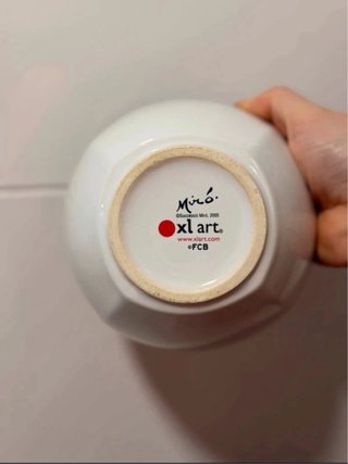 Tazas y Bowl FC Barcelona - Diseño Miró