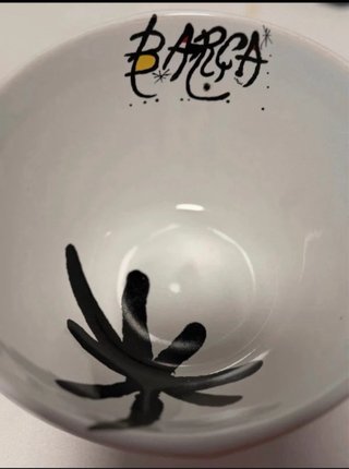Tazas y Bowl FC Barcelona - Diseño Miró