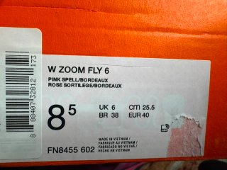 Nike Zoom Fly 6 Rosa