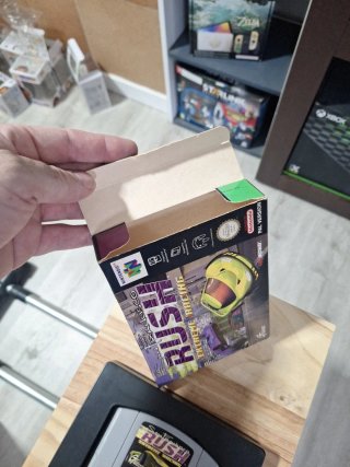 Rush Extreme Racing N64 - Caja, Cartucho y Manual