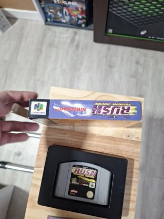 Rush Extreme Racing N64 - Caja, Cartucho y Manual