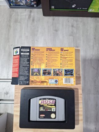 Rush Extreme Racing N64 - Caja, Cartucho y Manual