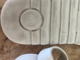 Sandalias niña Conguitos blancas talla 28