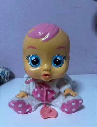 Bebé Llorón Conejo Rosa