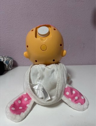 Bebé Llorón Conejo Rosa