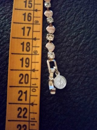 Pulsera de plata con eslabones