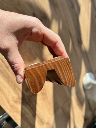 Savinelli porta pipe in legno originale
