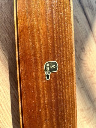 Savinelli porta pipe in legno originale