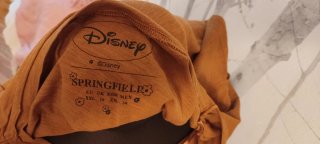 Camiseta Minnie Manga Corta marrón