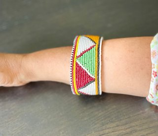 Pulsera Masai Tanzania Multicolor