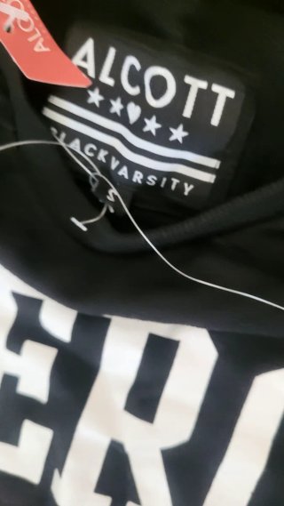 Sudadera Alcott Negra con Estrellas