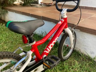 Bicicleta Woom 2 Roja 14 Infantil