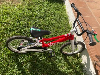 Bicicleta Woom 2 Roja 14 Infantil