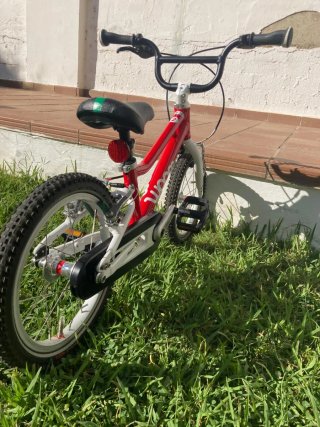 Bicicleta Woom 2 Roja 14 Infantil