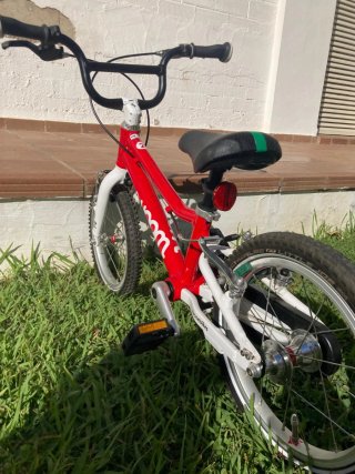 Bicicleta Woom 2 Roja 14 Infantil