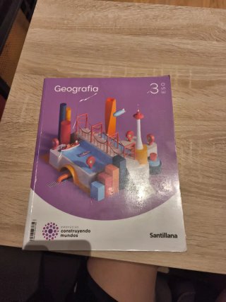 LIBRO DE GEOGRAFÍA SANTILLANA 3ESO