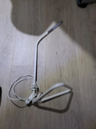 Lámpara Escritorio Navlinge Plata/Blanco