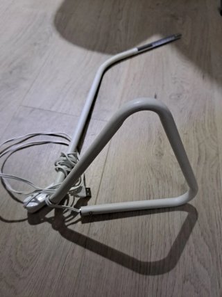 Lámpara Escritorio Navlinge Plata/Blanco