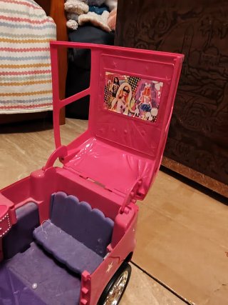 Coche rosa Barbie