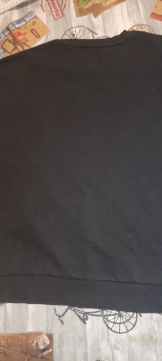 Sudadera S Stradivarius Negra