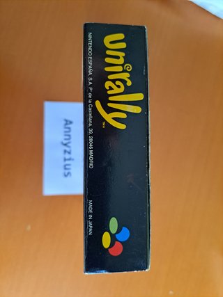Unirally Super Nintendo SNES PAL ESP