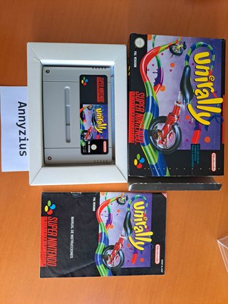 Unirally Super Nintendo SNES PAL ESP