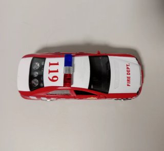 Coche Bomberos Juguete Rojo y Blanco