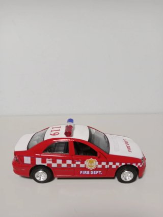 Coche Bomberos Juguete Rojo y Blanco