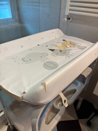 Bañera cambiador plegable Jane