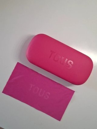 Funda gafas Tous rosa sin estrenar