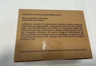 Alcatel Modem Wi-Fi 4G Nuovo Sigillato
